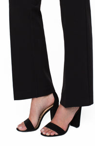Kelsey Knit Flare Trouser - Black
