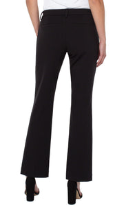 Kelsey Knit Flare Trouser - Black