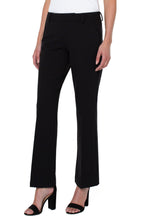 Load image into Gallery viewer, Kelsey Knit Flare Trouser - Black
