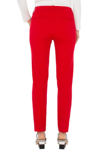 Gemma Cigarette Trouser - Tango Red