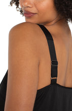 Load image into Gallery viewer, Satin Lace Trim Tank
