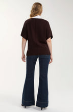 Load image into Gallery viewer, Short Sleeve Dolman Sweater - Java
