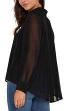 Load image into Gallery viewer, Pleated Back Detail Shirt
