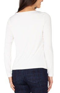 Boat Neck Long Sleeve