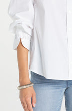 Load image into Gallery viewer, Adjustable Sleeve Button Up- White
