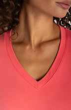 Load image into Gallery viewer, Liverpool Short Sleeve Tee- Sunset Coral
