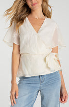 Load image into Gallery viewer, Wrap Front Top with Tie
