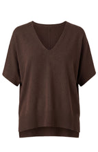 Load image into Gallery viewer, Short Sleeve Dolman Sweater - Java
