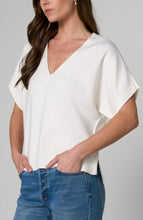 Load image into Gallery viewer, Short Sleeve Dolman Sweater - Whipped-Cream
