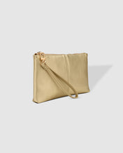 Load image into Gallery viewer, Mimi Metallic Clutch - Gold
