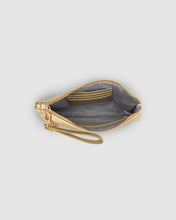 Load image into Gallery viewer, Mimi Metallic Clutch - Gold
