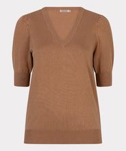 Load image into Gallery viewer, Short Sleeve V-Neck Knit

