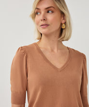 Load image into Gallery viewer, Short Sleeve V-Neck Knit
