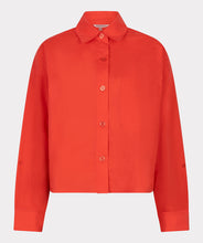 Load image into Gallery viewer, Cropped Cotton Poplin Blouse
