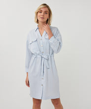 Load image into Gallery viewer, Fine Crinkle Button Up Dress
