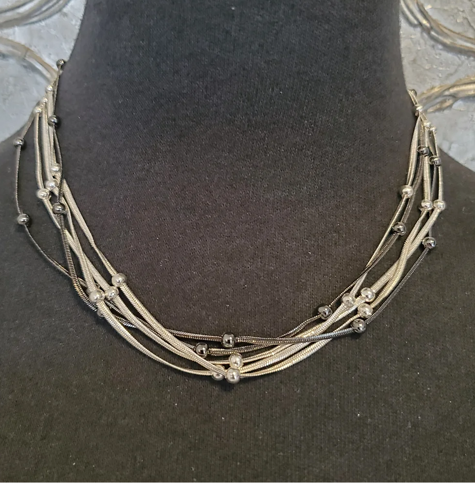 Multi-Layer Chain Necklace