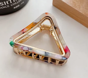 Pyramid Mini Claw Clip