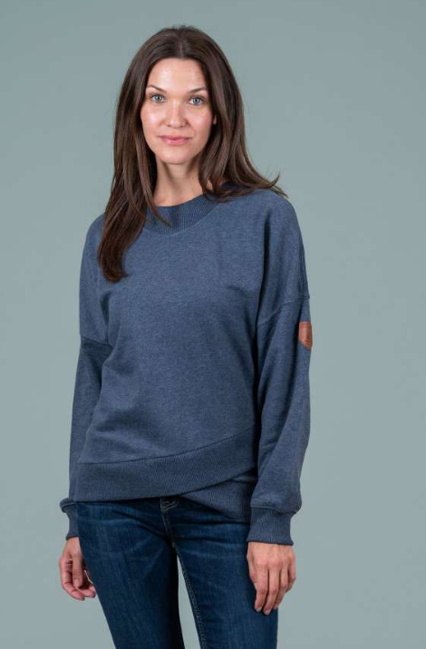 Wanakome Winnie Tulip Sweatshirt - Navy