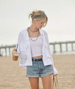 Swing Jacket with Pockets