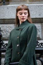 Load image into Gallery viewer, Harper Vintage Flare Coat - Green
