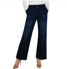 Load image into Gallery viewer, Liverpool Patch Pocket Wide Leg - Summit Lake
