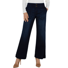 Load image into Gallery viewer, Liverpool Patch Pocket Wide Leg - Summit Lake
