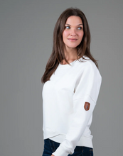 Load image into Gallery viewer, Wanakome Cross Hem Sweatshirt - Ivory
