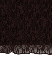 Load image into Gallery viewer, Lace Long Sleeve- Cacao
