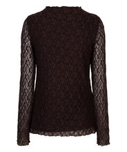 Load image into Gallery viewer, Lace Long Sleeve- Cacao
