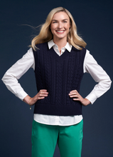 Load image into Gallery viewer, Arthur Knit Vest - Midnight

