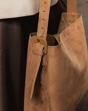 Load image into Gallery viewer, Peyton Shoulder Bag - Suede Honey
