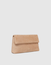 Load image into Gallery viewer, Luka Suede Clutch Crossbody - Blonde
