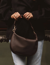 Load image into Gallery viewer, Georgina Shoulder Bag - Chocolate
