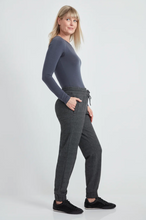 Load image into Gallery viewer, Up! Jacquard Plaid Jogger - Harris
