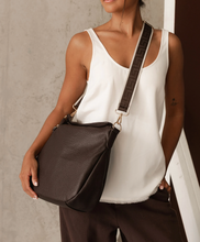 Load image into Gallery viewer, Nadia Shoulder Bag - Chocolate

