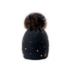Load image into Gallery viewer, Viki Pearl Pom Toque
