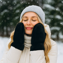 Load image into Gallery viewer, Plush Puffer Mittens
