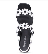 Load image into Gallery viewer, Hatsyl Heeled Sandal - Black and White

