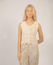Load image into Gallery viewer, Crochet Vest

