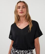 Load image into Gallery viewer, Short Sleeve V-Neck Knit
