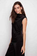 Load image into Gallery viewer, Up! Belize Satin Sleeveless Top
