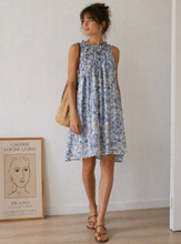 Load image into Gallery viewer, High Neck Sleeveless Dress
