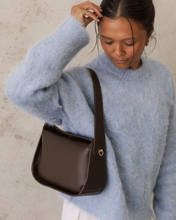 Load image into Gallery viewer, Maddie Shoulder Bag - Chocolate
