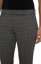 Load image into Gallery viewer, Kelsey Knit Trouser - Black/Tan Lattice Plaid

