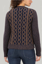 Load image into Gallery viewer, Crewneck Sweater - Navy Brown
