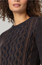 Load image into Gallery viewer, Crewneck Sweater - Navy Brown
