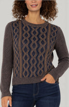 Load image into Gallery viewer, Crewneck Sweater - Navy Brown
