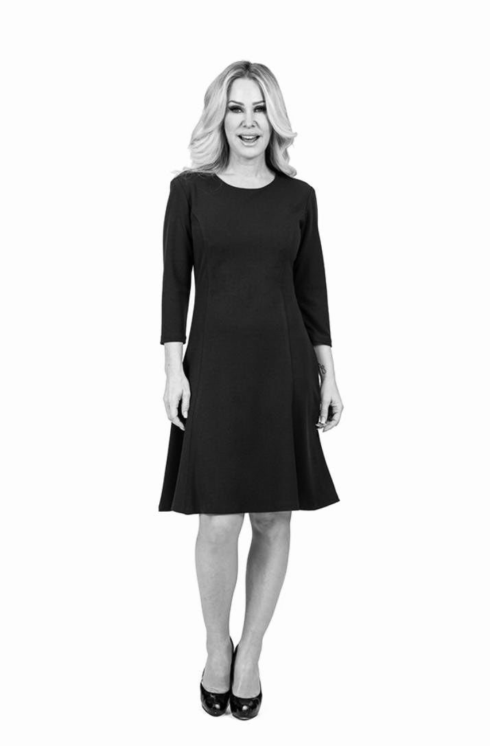 Perfect A-line Dress - Black