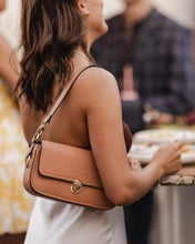 Load image into Gallery viewer, Madeline Recycled Crossbody Bag - Camel

