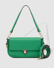 Load image into Gallery viewer, Madeline Recycled Crossbody Bag - Green
